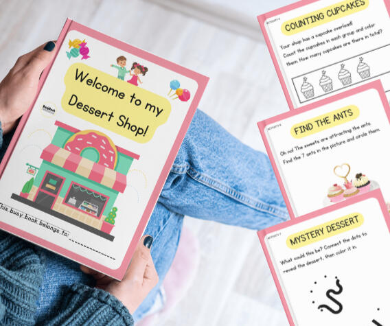 Dessert Shop Busy Book